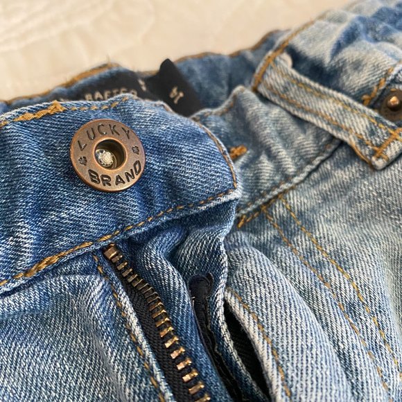 Boy's Luck Brand Authentic Skinny Blue Jeans - Picture 3 of 5